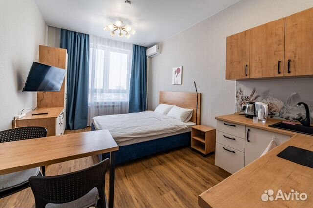 

Квартира-студия, 27,4 м², 1 кровать