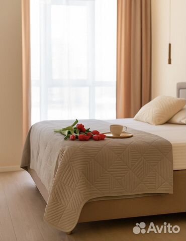 

1-к. квартира, 45 м², 2 кровати
