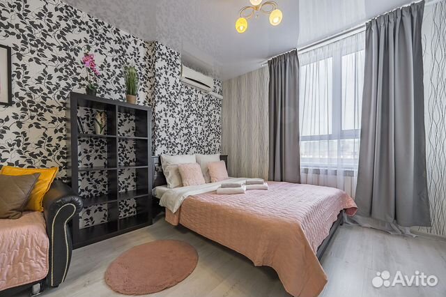 

1-к. квартира, 52 м², 2 кровати