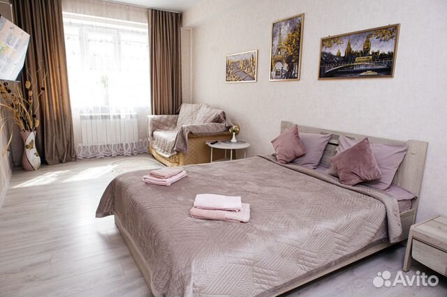 

1-к. квартира, 45,9 м², 3 кровати