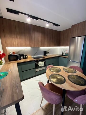 

1-к. квартира, 52 м², 2 кровати