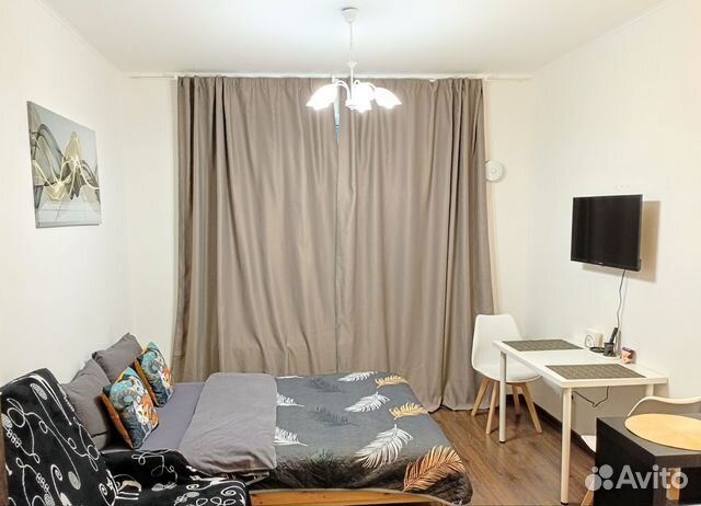 

1-к. квартира, 21 м², 2 кровати