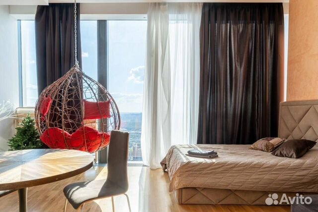 

Квартира-студия, 52 м², 1 кровать