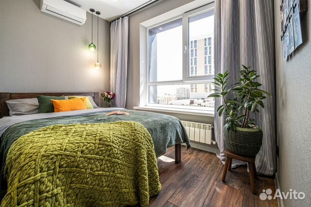 

1-к. квартира, 42 м², 2 кровати