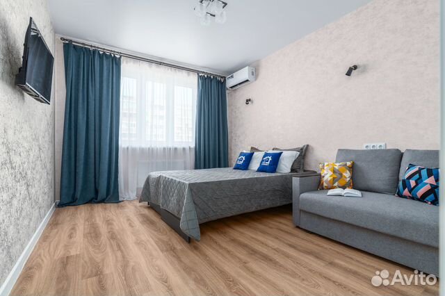 

1-к. квартира, 40 м², 2 кровати