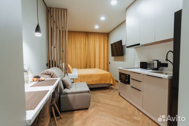 

Квартира-студия, 29 м², 2 кровати
