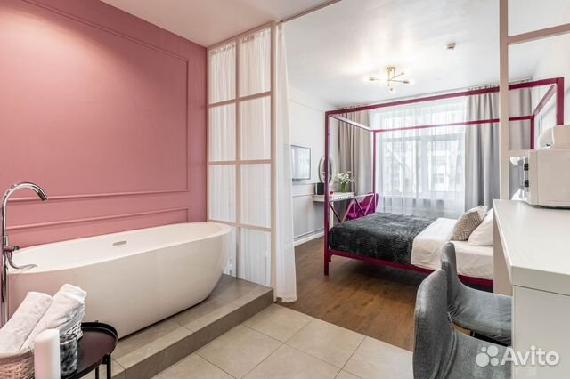 

Квартира-студия, 27 м², 1 кровать