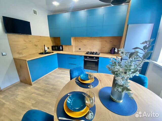 

1-к. квартира, 45 м², 3 кровати