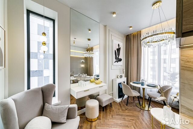 

Квартира-студия, 18 м², 1 кровать