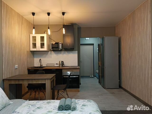 

Квартира-студия, 30 м², 3 кровати