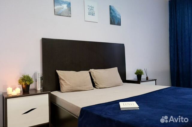 

1-к. квартира, 42 м², 2 кровати