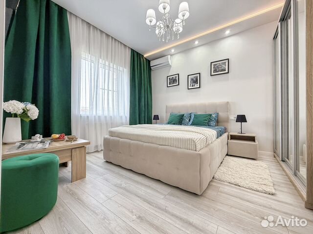 

1-к. квартира, 37 м², 2 кровати
