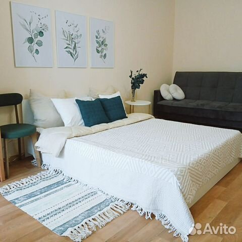 

1-к. квартира, 32 м², 2 кровати