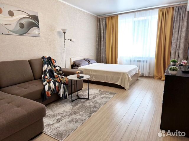 

1-к. квартира, 42 м², 3 кровати