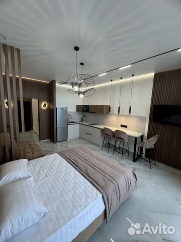 

Квартира-студия, 40 м², 2 кровати