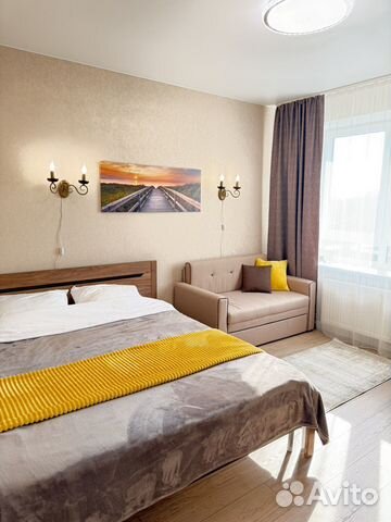 

1-к. квартира, 35 м², 2 кровати