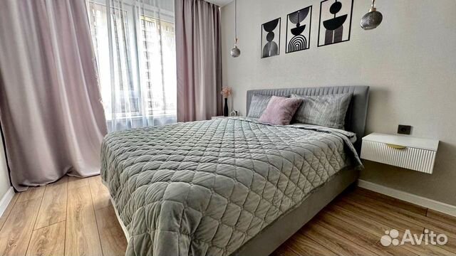 

1-к. квартира, 39,5 м², 2 кровати