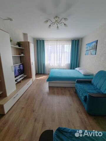 

1-к. квартира, 45 м², 3 кровати