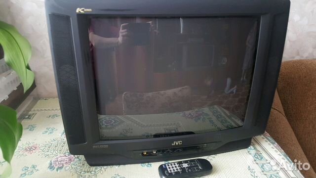 Телевизор JVC диагональ 54см для дачи