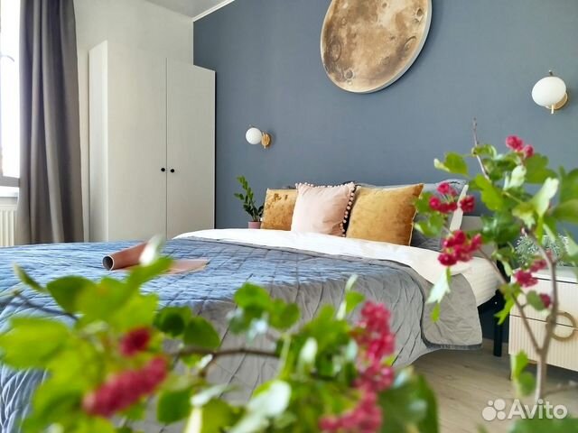 

1-к. квартира, 42 м², 2 кровати