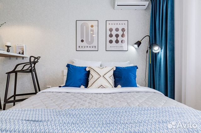 

Квартира-студия, 28 м², 2 кровати