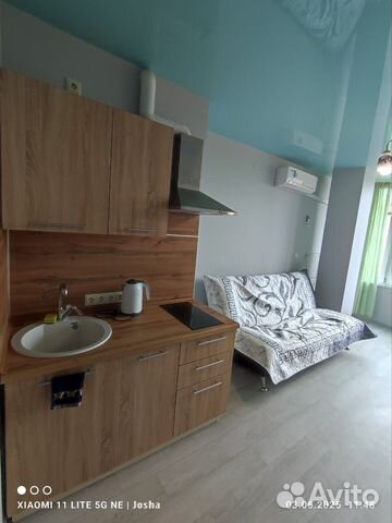 

Квартира-студия, 27 м², 2 кровати