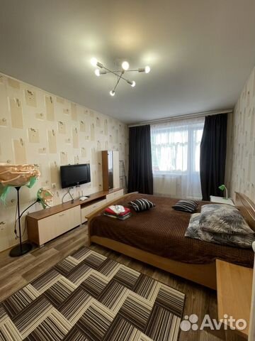 

1-к. квартира, 39 м², 2 кровати