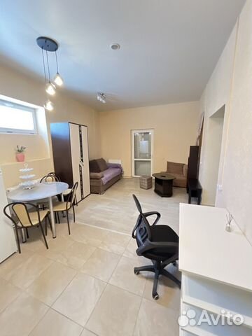 

Квартира-студия, 35 м², 1 кровать