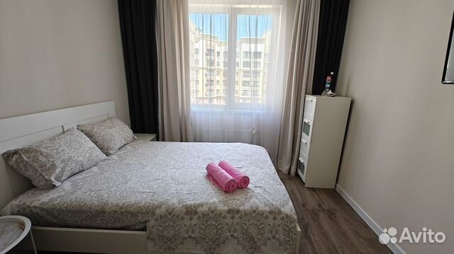 

1-к. квартира, 38 м², 2 кровати