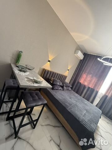 

Квартира-студия, 27 м², 2 кровати