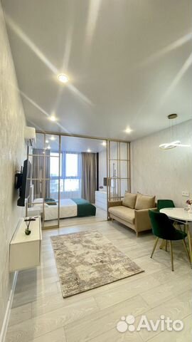 

Квартира-студия, 34 м², 4 кровати