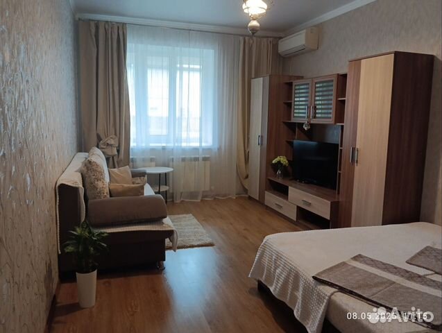 

1-к. квартира, 46 м², 2 кровати
