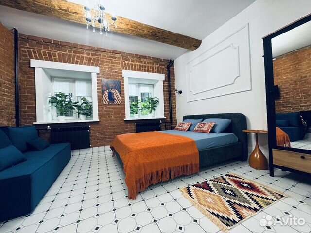 

Квартира-студия, 23 м², 2 кровати
