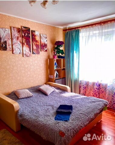 

1-к. квартира, 34 м², 2 кровати