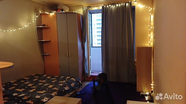 

Квартира-студия, 28 м², 2 кровати