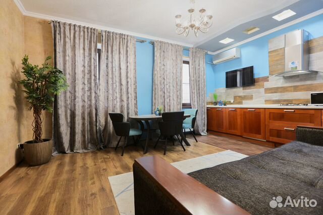 

1-к. квартира, 45 м², 2 кровати