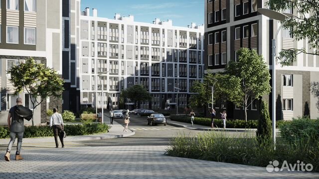 2-к квартира, 62.3 м², 10/10 эт.