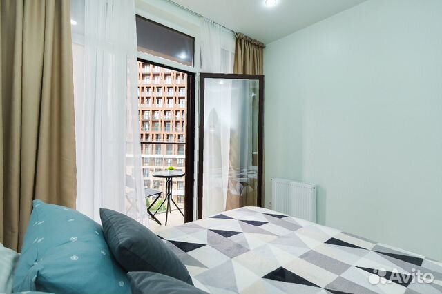 

Квартира-студия, 29 м², 2 кровати