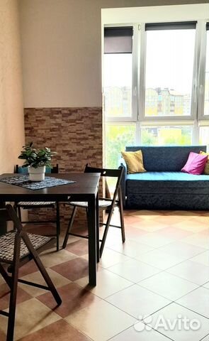 

1-к. квартира, 40 м², 3 кровати