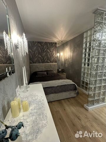 

Квартира-студия, 40 м², 2 кровати