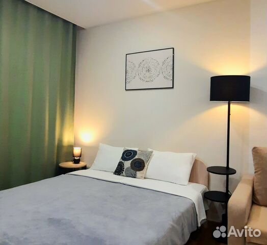 

Квартира-студия, 28 м², 2 кровати