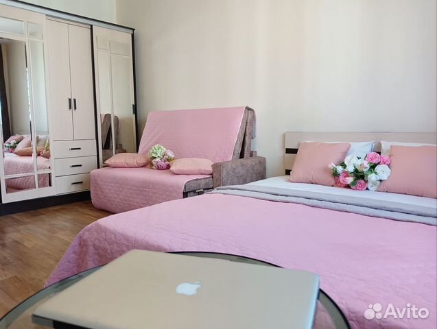 

1-к. квартира, 40 м², 3 кровати