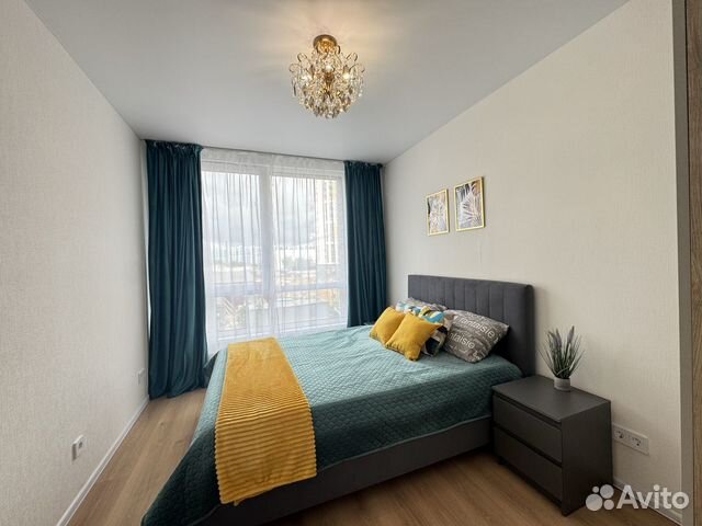 

1-к. квартира, 32 м², 2 кровати