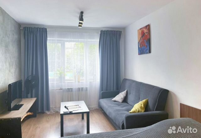 

1-к. квартира, 29,7 м², 2 кровати