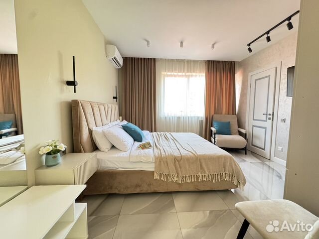 

Квартира-студия, 28 м², 2 кровати
