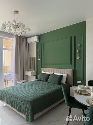 

Квартира-студия, 46,1 м², 2 кровати