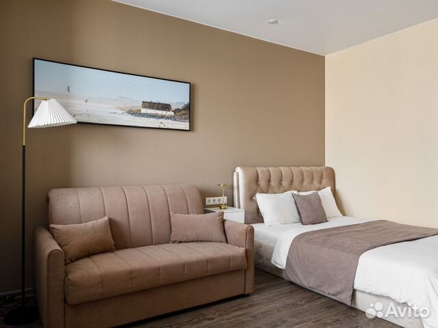 

Квартира-студия, 34 м², 2 кровати