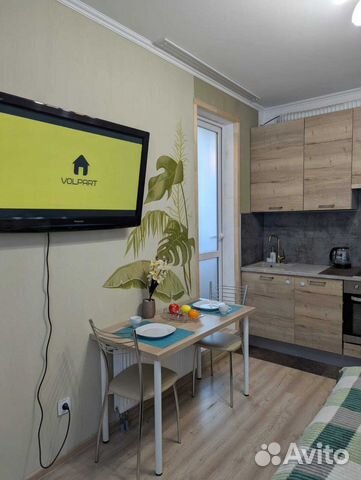

Квартира-студия, 30 м², 2 кровати