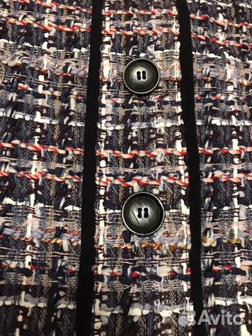 Платье из хлопкового твида Chanel, 38IT Платье из хлопкового твида Chanel, 38IT
