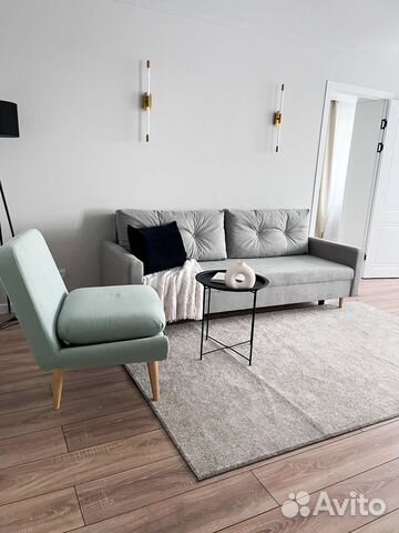 

1-к. квартира, 44 м², 1 кровать